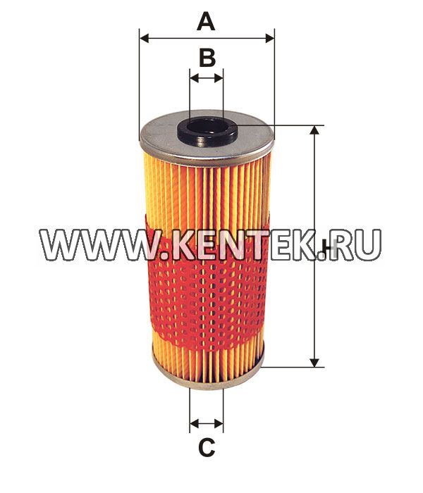фильтрующий элемент масляного фильтра (с металлическими крышками) FILTRON OM591/1 FILTRON  - фото, характеристики, описание.