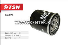 Фильтр масляный TSN 9.2.501 TSN  - фото, характеристики, описание.