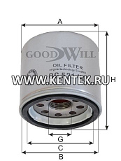Фильтр масляный двигателя GOODWILL OG 521 HQ GOODWILL  - фото, характеристики, описание.