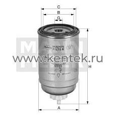 топливный фильтр серии PreLine MANN-FILTER PL9100 MANN-FILTER  - фото, характеристики, описание.