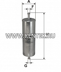 топливный фильтр коробочного типа FILTRON PP832 FILTRON  - фото, характеристики, описание.