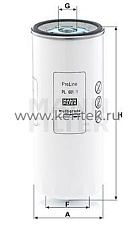 топливный фильтр серии PreLine MANN-FILTER PL601/1 MANN-FILTER  - фото, характеристики, описание.