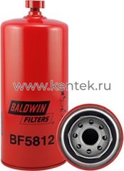 Топливный фильтр основной spin-on со сливом Baldwin BF5812 Baldwin  - фото, характеристики, описание.