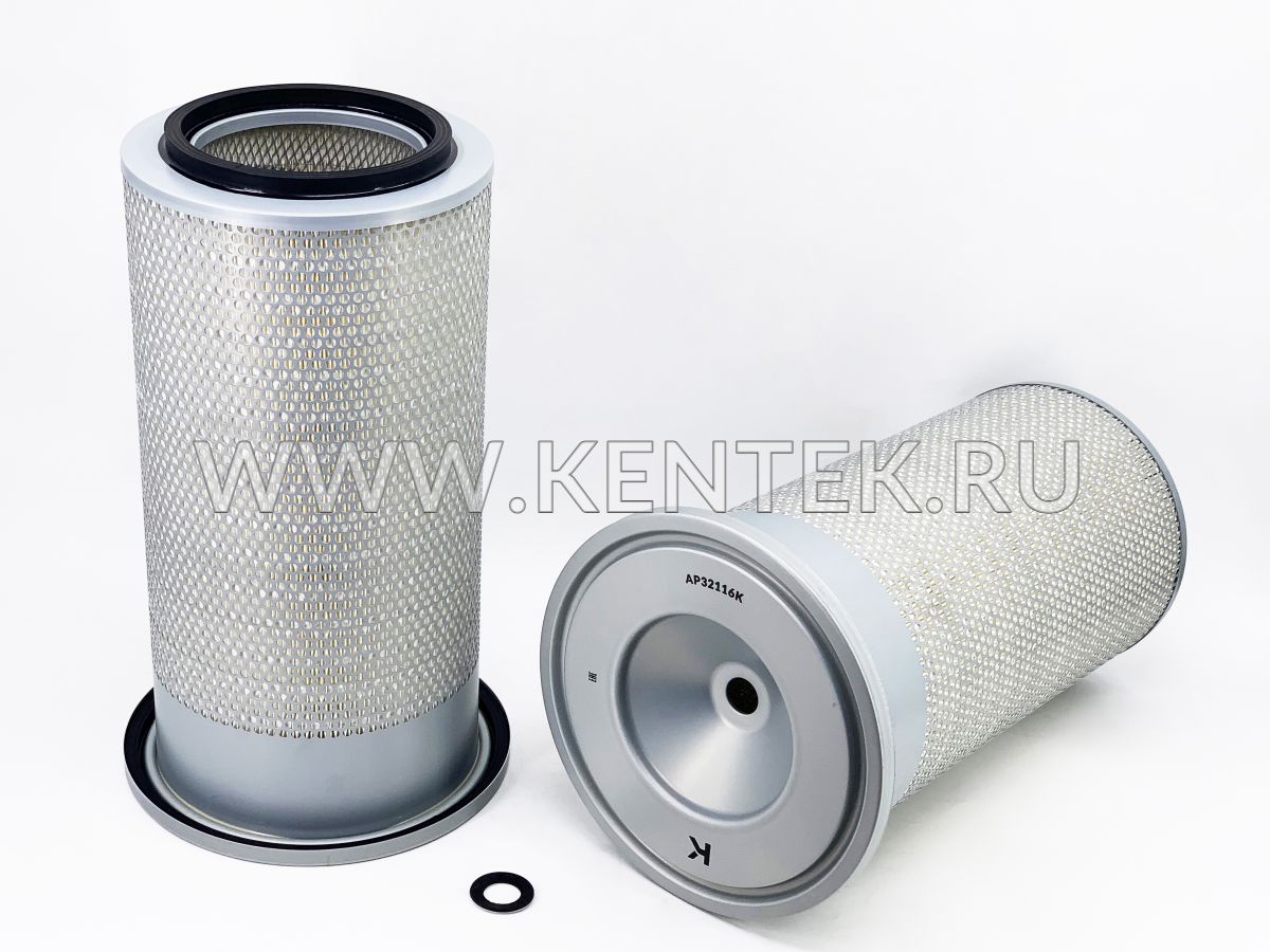 Воздушный фильтр-элемент KENTEK AP32116K KENTEK  - фото, характеристики, описание.