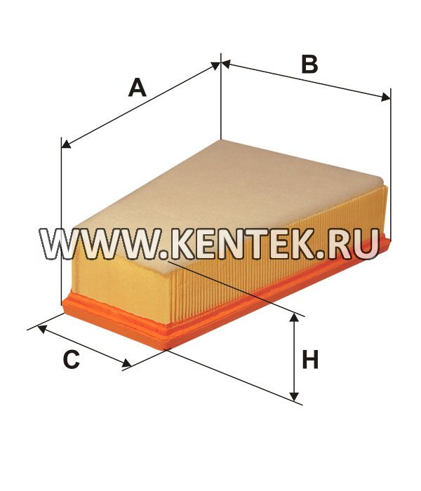 панельный воздушный фильтр FILTRON AP080/9 FILTRON  - фото, характеристики, описание.