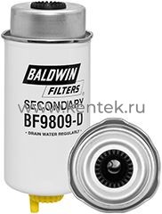 Топливный элемент вторичный со сливом Baldwin BF9809-D Baldwin  - фото, характеристики, описание.
