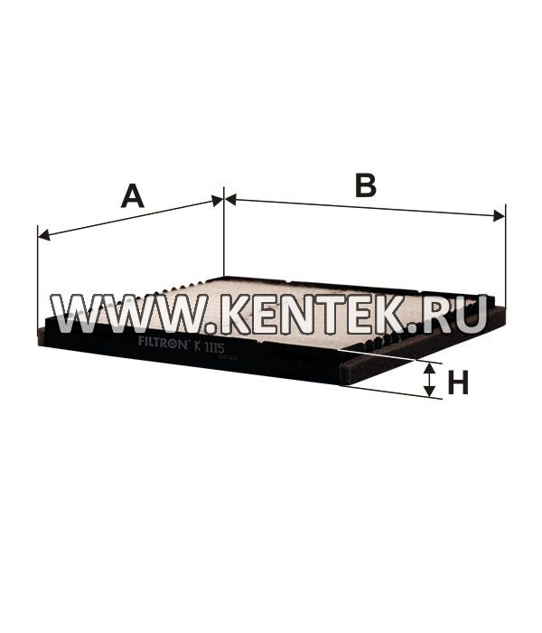 Салонный фильтр FILTRON K1115 FILTRON  - фото, характеристики, описание.