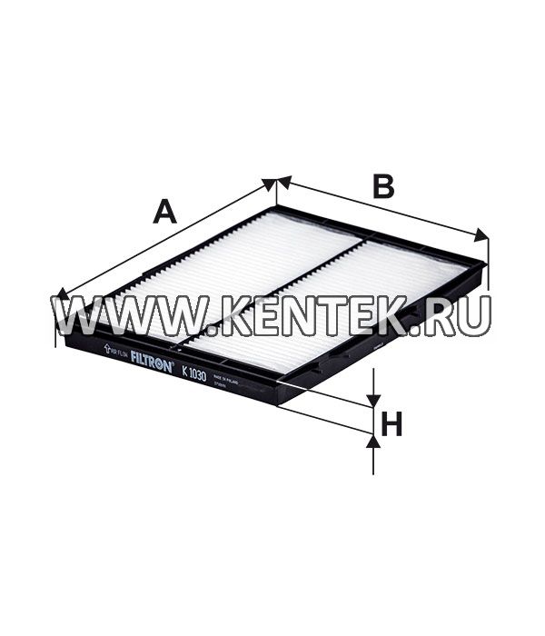 Салонный фильтр FILTRON K1030 FILTRON  - фото, характеристики, описание.