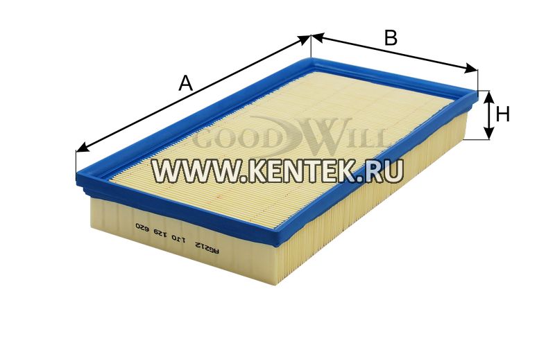 Воздушный фильтр GOODWILL AG2121 GOODWILL  - фото, характеристики, описание.