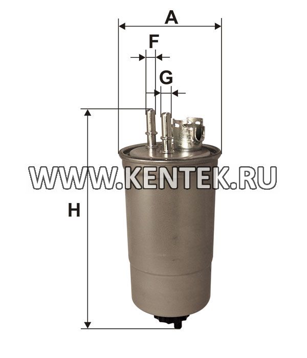 топливный фильтр коробочного типа FILTRON PP966/1 FILTRON  - фото, характеристики, описание.