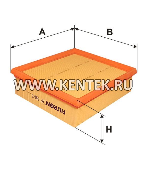 панельный воздушный фильтр FILTRON AP190/5 FILTRON  - фото, характеристики, описание.