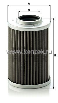 масляный фильтроэлемент MANN-FILTER H710/1X MANN-FILTER  - фото, характеристики, описание.