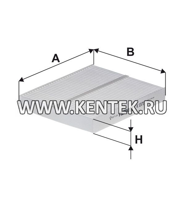 Салонный фильтр FILTRON K1371 FILTRON  - фото, характеристики, описание.