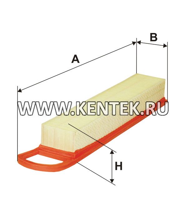 панельный воздушный фильтр FILTRON AP058/8 FILTRON  - фото, характеристики, описание.