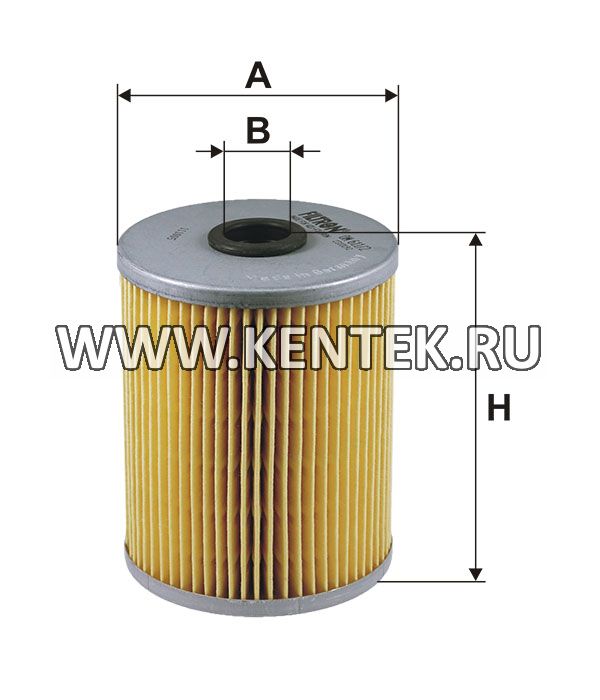 фильтрующий элемент масляного фильтра (с металлическими крышками) FILTRON OM611/2 FILTRON  - фото, характеристики, описание.