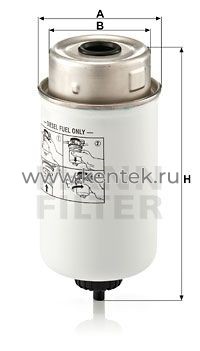 топливный фильтр MANN-FILTER WK8014 MANN-FILTER  - фото, характеристики, описание.