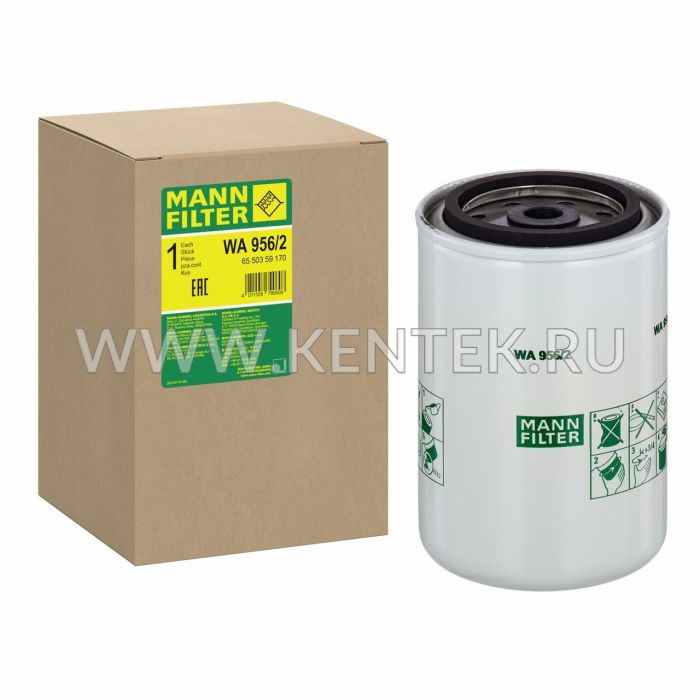 фильтр охлаждающей жидкости MANN-FILTER WA956/2 MANN-FILTER  - фото, характеристики, описание.