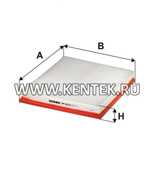 панельный воздушный фильтр FILTRON AP023/6 FILTRON  - фото, характеристики, описание.