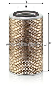 воздушный фильтр MANN-FILTER C23500 MANN-FILTER  - фото, характеристики, описание.