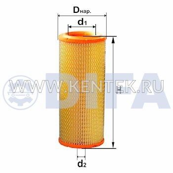 ФИЛЬТРУЮЩИЙ ЭЛЕМЕНТ ОЧИСТКИ ВОЗДУХА DIFA DIFA4318-01 DIFA  - фото, характеристики, описание.