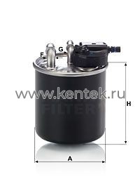 топливный фильтр MANN-FILTER WK820/15 MANN-FILTER  - фото, характеристики, описание.