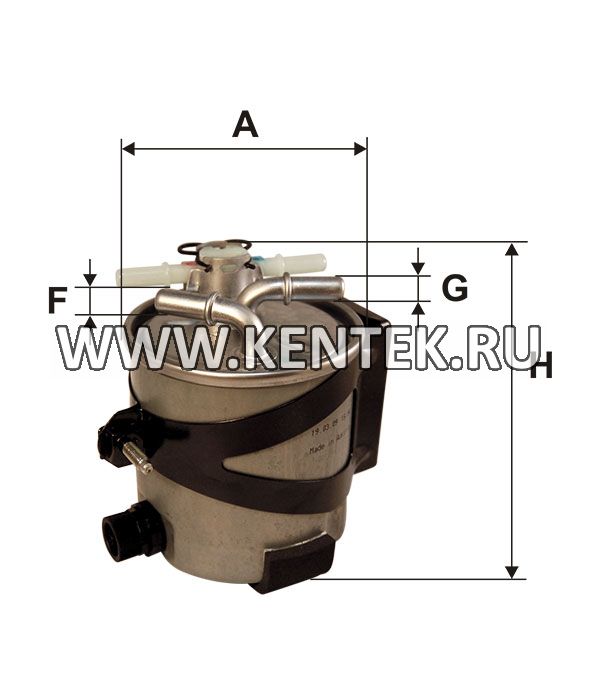 топливный фильтр коробочного типа FILTRON PP980/6 FILTRON  - фото, характеристики, описание.