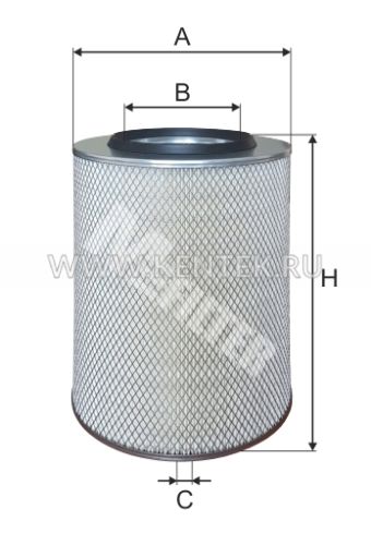 Воздушный фильтр MFILTER A149 M-FILTER  - фото, характеристики, описание.