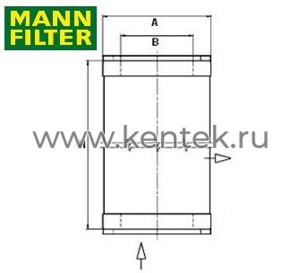 сепаратор воздух-масло MANN-FILTER LE3005 MANN-FILTER  - фото, характеристики, описание.