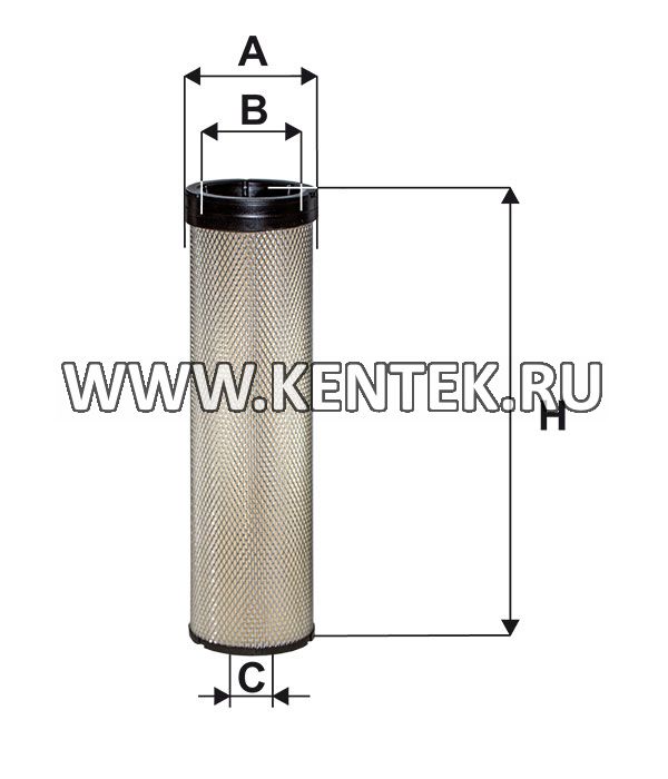 круглый воздушный фильтр FILTRON AR350/3W FILTRON  - фото, характеристики, описание.