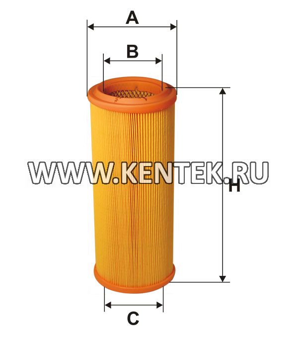 круглый воздушный фильтр FILTRON AR234/3 FILTRON  - фото, характеристики, описание.