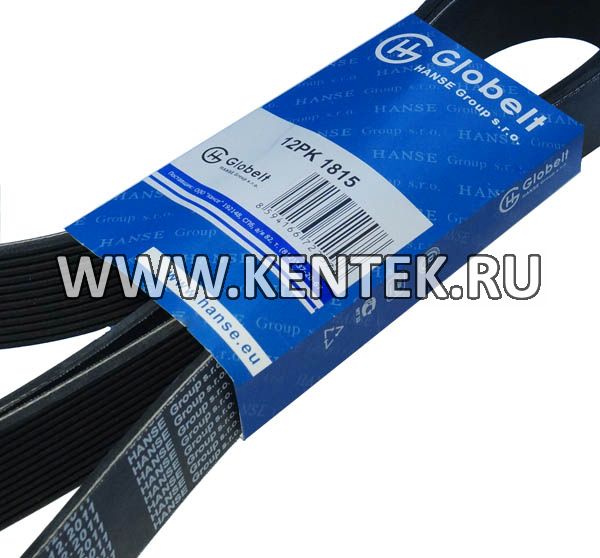 Ремень приводной поликлиновой усиленный GLOBELT 12PK1815 GLOBELT  - фото, характеристики, описание.