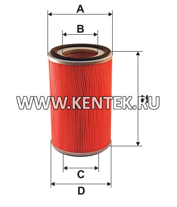 круглый воздушный фильтр FILTRON AR283/1 FILTRON  - фото, характеристики, описание.