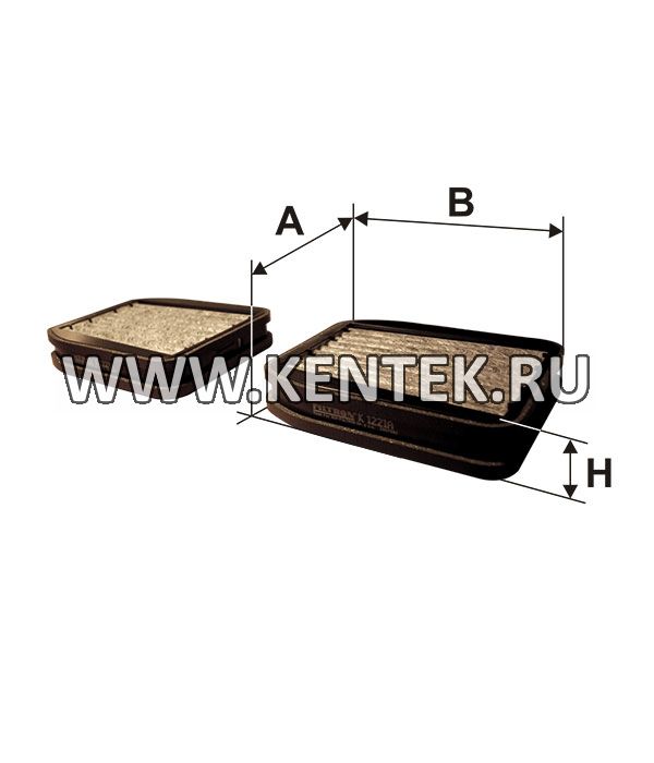 Салонный фильтр FILTRON K1221A-2X FILTRON  - фото, характеристики, описание.