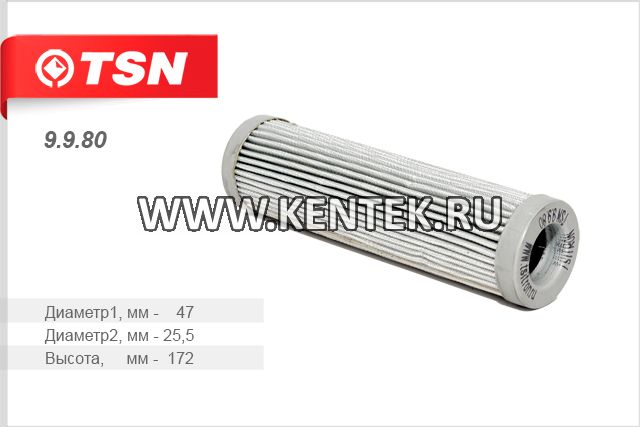Фильтр ГУР TSN 9.9.80 TSN  - фото, характеристики, описание.