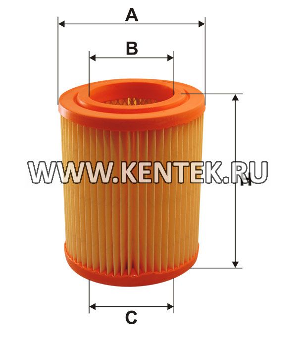 круглый воздушный фильтр FILTRON AR246/2 FILTRON  - фото, характеристики, описание.