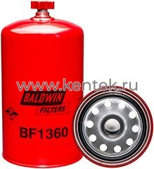 Топливный сепаратор spin-on со сливом Baldwin BF1360 Baldwin  - фото, характеристики, описание.