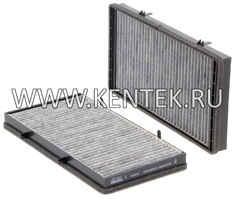 Воздушный кабинный фильтр HIFI SC4051CA HIFI  - фото, характеристики, описание.