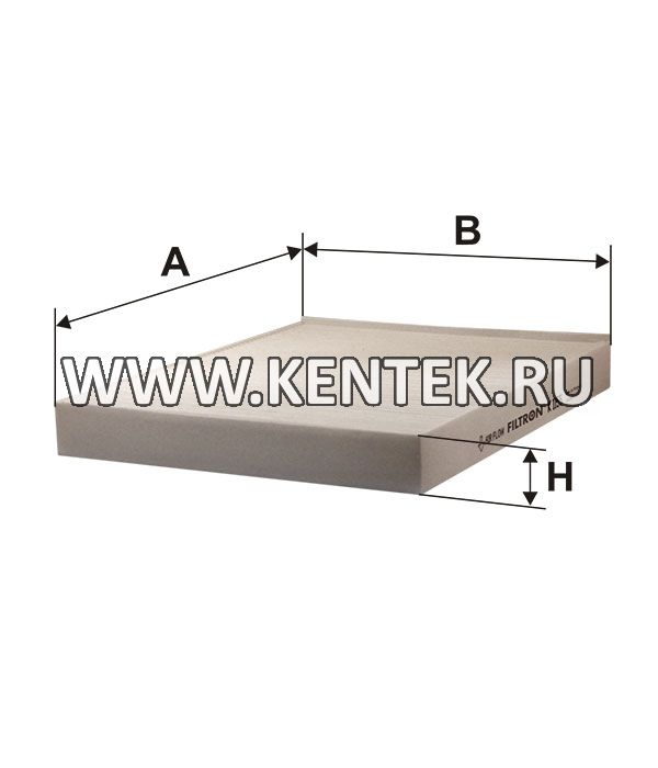 Салонный фильтр FILTRON K1155 FILTRON  - фото, характеристики, описание.