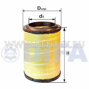 ФИЛЬТРУЮЩИЙ ЭЛЕМЕНТ ОЧИСТКИ ВОЗДУХА DIFA 4385 DIFA 4385 DIFA  - фото, характеристики, описание.