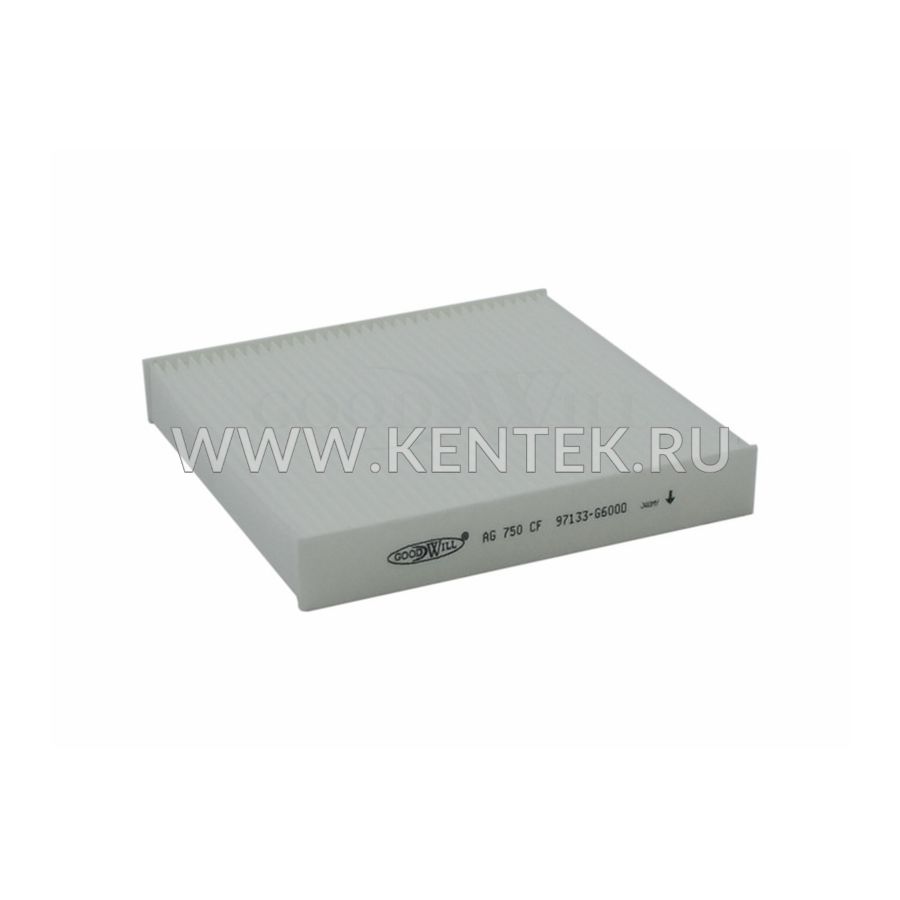 Фильтр салона GOODWILL AG 750 CF GOODWILL  - фото, характеристики, описание.