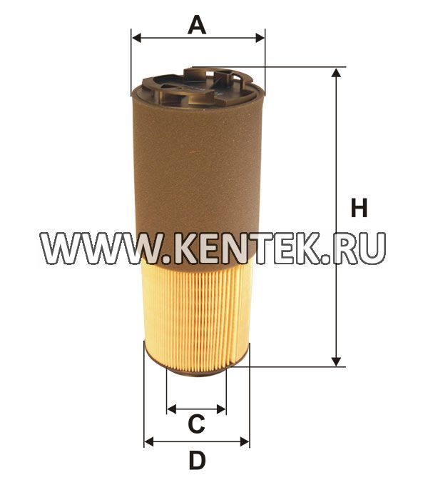 воздушный фильтр с пластиковыми элементами FILTRON AK372 FILTRON  - фото, характеристики, описание.