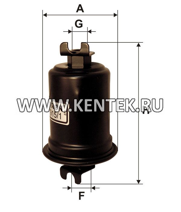 топливный фильтр коробочного типа FILTRON PP915/1 FILTRON  - фото, характеристики, описание.