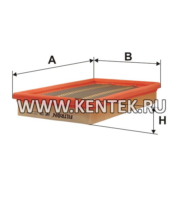 панельный воздушный фильтр FILTRON AP111 FILTRON  - фото, характеристики, описание.