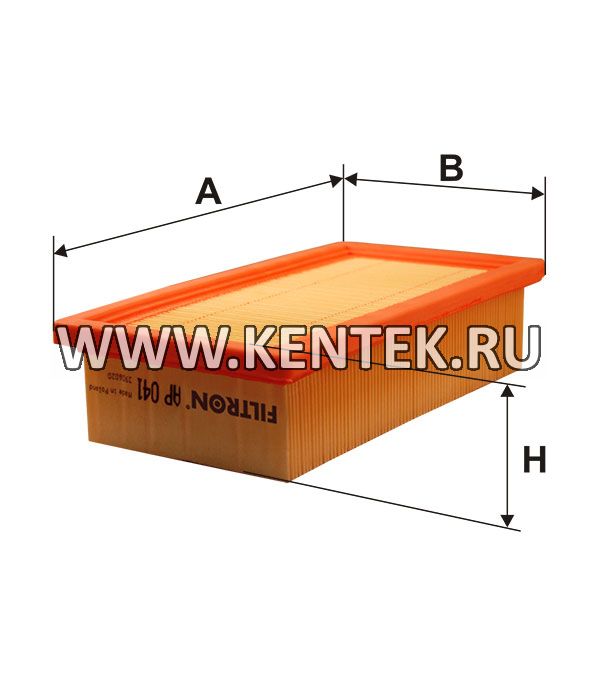 панельный воздушный фильтр FILTRON AP041 FILTRON  - фото, характеристики, описание.