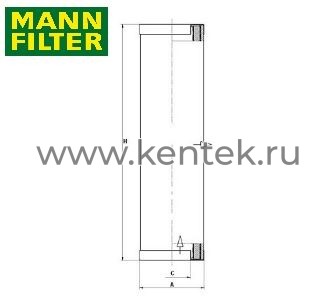 сепаратор воздух-масло MANN-FILTER LE6006x MANN-FILTER  - фото, характеристики, описание.