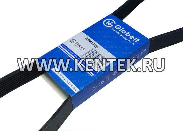 Ремень приводной поликлиновой GLOBELT 8PK1725 GLOBELT  - фото, характеристики, описание.