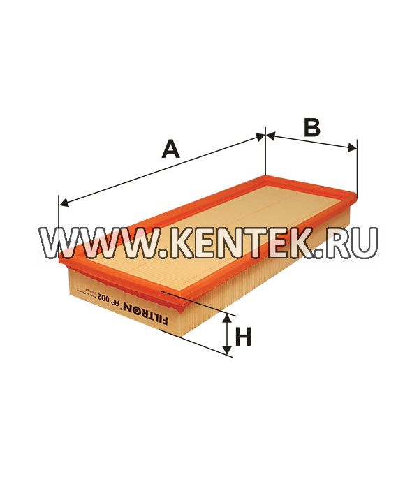 панельный воздушный фильтр FILTRON AP002 FILTRON  - фото, характеристики, описание.