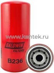 масляный фильтр Spin-on (накручивающийся) Baldwin B236 Baldwin  - фото, характеристики, описание.