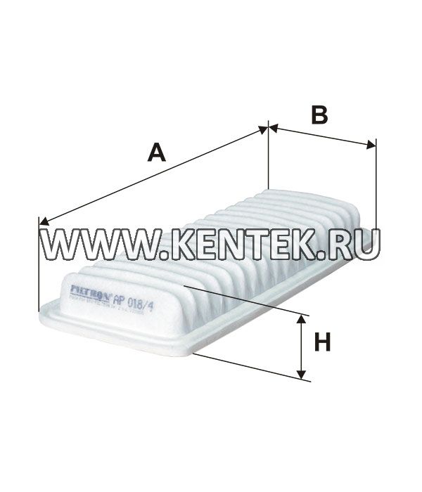 панельный воздушный фильтр FILTRON AP018/4 FILTRON  - фото, характеристики, описание.