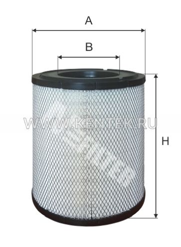 Воздушный фильтр MFILTER A837 M-FILTER  - фото, характеристики, описание.